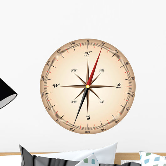 Vector Brown Compass