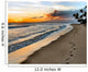 Hawaiian Maui Footprints Wall Mural