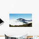 Clouds Creeping up Wall Mural