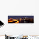 Panoramic Skyline Philadelphia Night