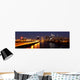 Panoramic Skyline Philadelphia Night