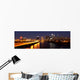 Panoramic Skyline Philadelphia Night
