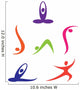 Yoga Wall Decal