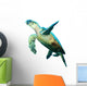 Hawksbill Sea turtle Wall Decal