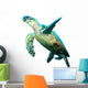 Hawksbill Sea turtle Wall Decal