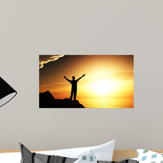 Men Greeting Sun