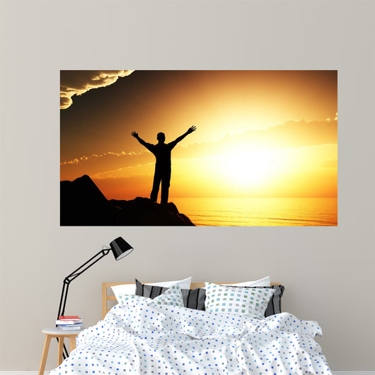 Men Greeting Sun
