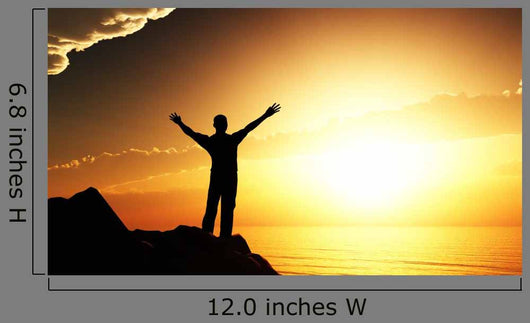 Men Greeting Sun