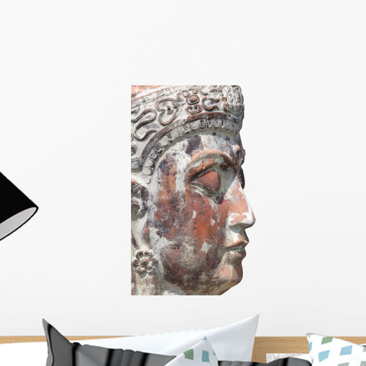 Buddha Statue Wall Mural