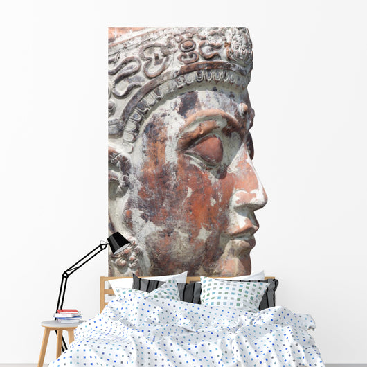 Buddha Statue Wall Mural