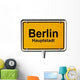 berlin hauptstadt Wall Decal