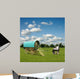 Old Gypsy Caravan, Trailer, Wagon with Horse Wall Mural