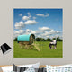 Old Gypsy Caravan, Trailer, Wagon with Horse Wall Mural
