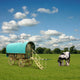 Old Gypsy Caravan, Trailer, Wagon with Horse Wall Mural