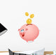 Piggy bank Wall Decal