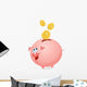Piggy bank Wall Decal