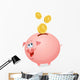 Piggy bank Wall Decal