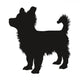 Vector Shadow Illustration DOG Animal Wall Decal