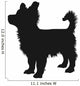 Vector Shadow Illustration DOG Animal Wall Decal