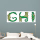 Series of Dragons Alphabet Wall Decal