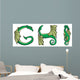 Series of Dragons Alphabet Wall Decal