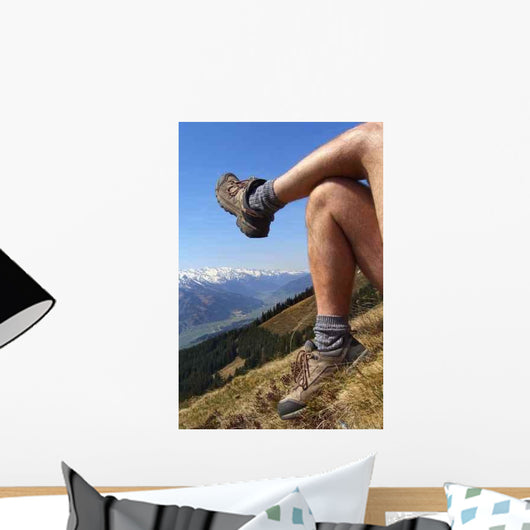 Rast Auf Der Wanderung Wall Decal