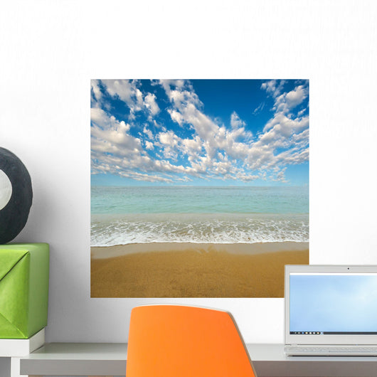 Beach Background Wall Mural