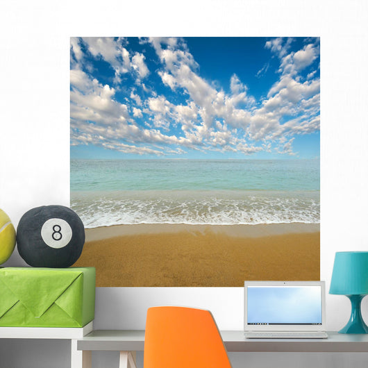 Beach Background Wall Mural
