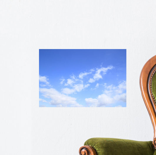Blue Sky and White