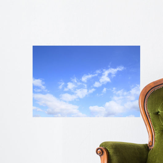 Blue Sky and White