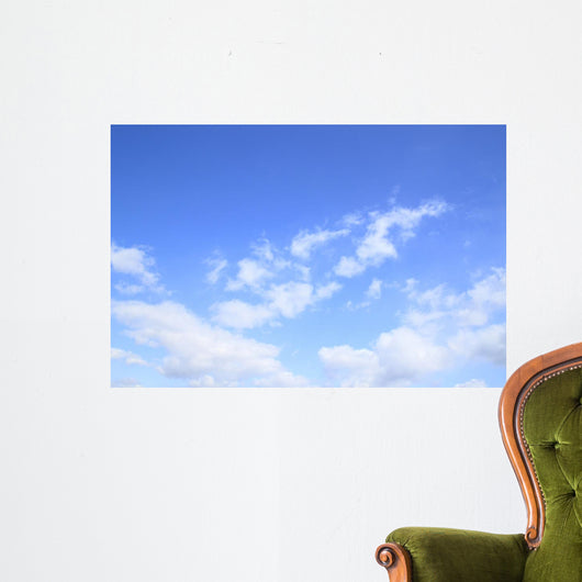 Blue Sky and White