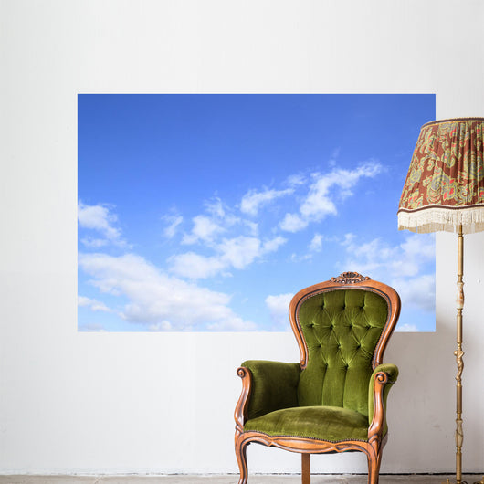 Blue Sky and White