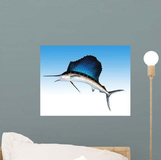 Sail Fish Wall Mural