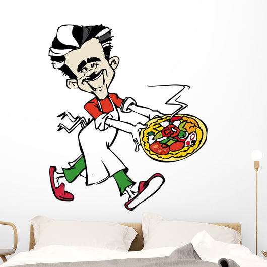 Pizzaiolo 3 Wall Decal