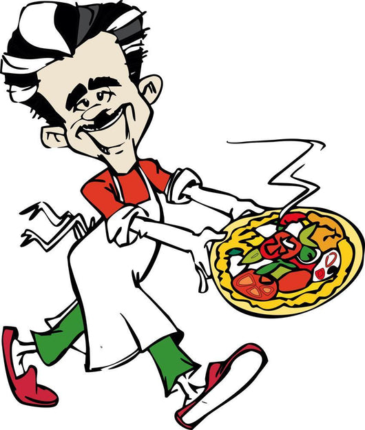 Pizzaiolo 3 Wall Decal