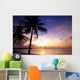 Beautiful Sunset Tropic Beach Wall Mural