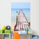Wooden Pier Tropical Paradise