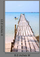 Wooden Pier Tropical Paradise