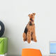 Airedale Terrier dog isolated Wall Decal