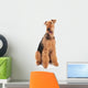 Airedale Terrier dog isolated Wall Decal