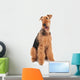 Airedale Terrier dog isolated Wall Decal