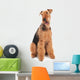 Airedale Terrier dog isolated Wall Decal