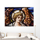 Angel Stained Glass Wall Mural