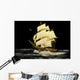 Sailboat from Wool Yarn