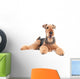 Airedale Terrier dog isolated Wall Decal