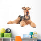 Airedale Terrier dog isolated Wall Decal