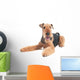 Airedale Terrier dog isolated Wall Decal