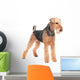 Airedale Terrier dog isolated Wall Decal