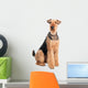 Airedale Terrier dog isolated Wall Decal