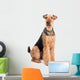 Airedale Terrier dog isolated Wall Decal